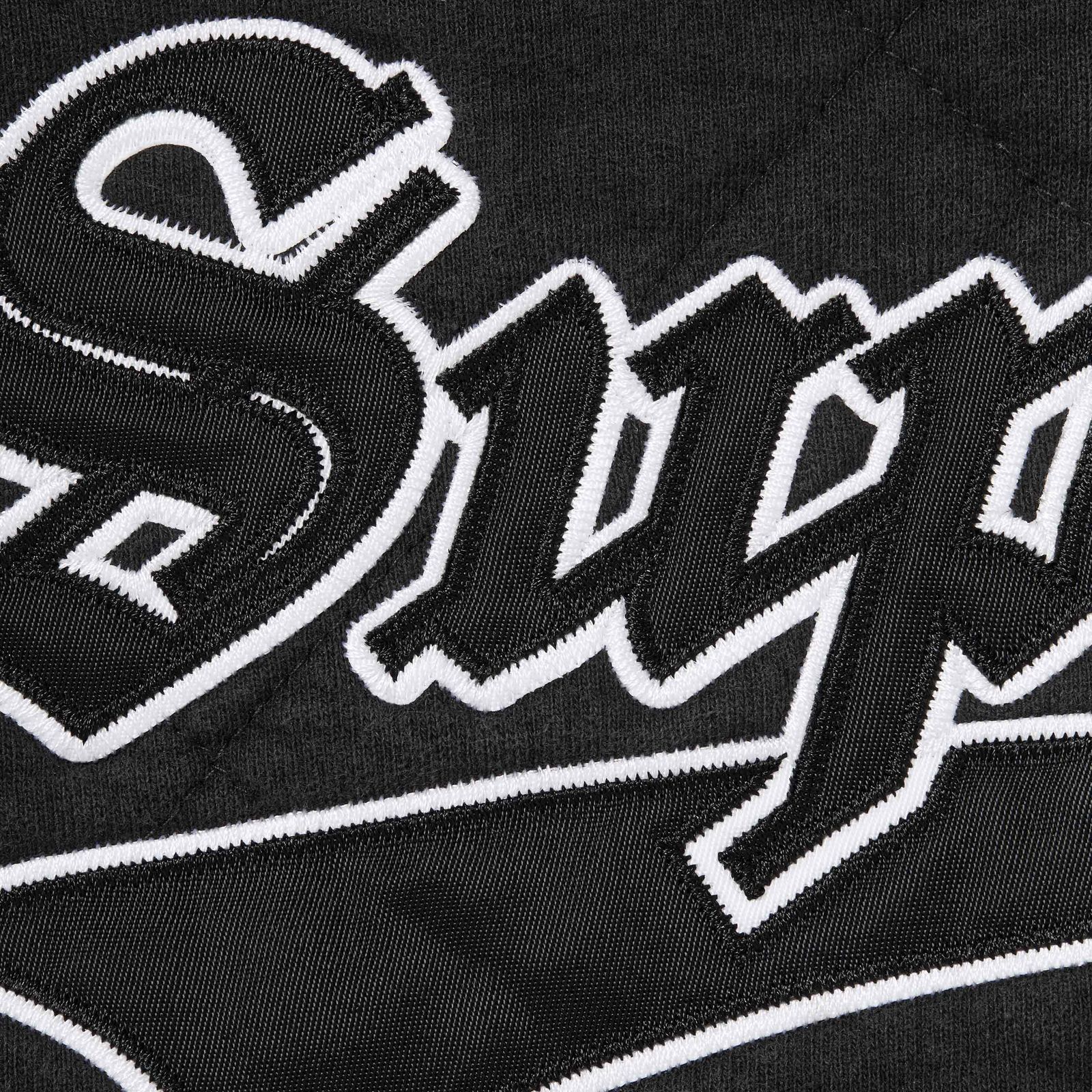 Quilted Zip Up Hooded Sweatshirt