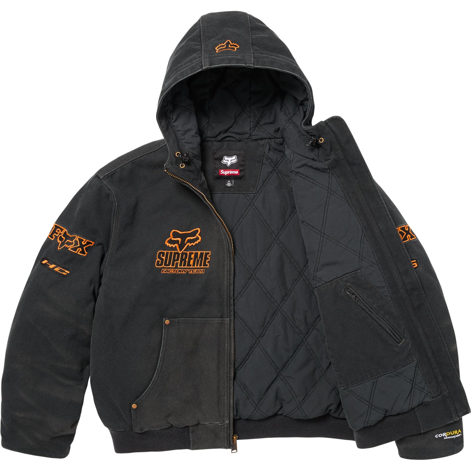 Supreme®/Fox Racing® Hooded Work Jacket