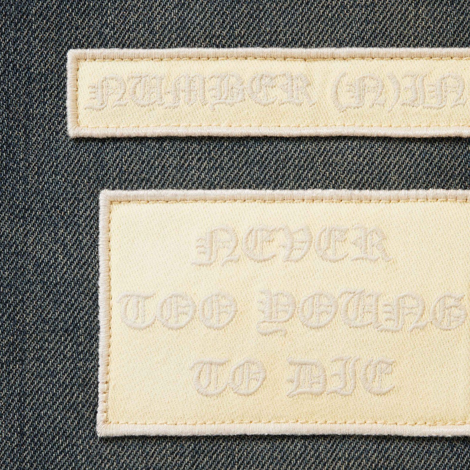 Supreme®/Number (N)ine® Patches Loose Fit Selvedge Jean
