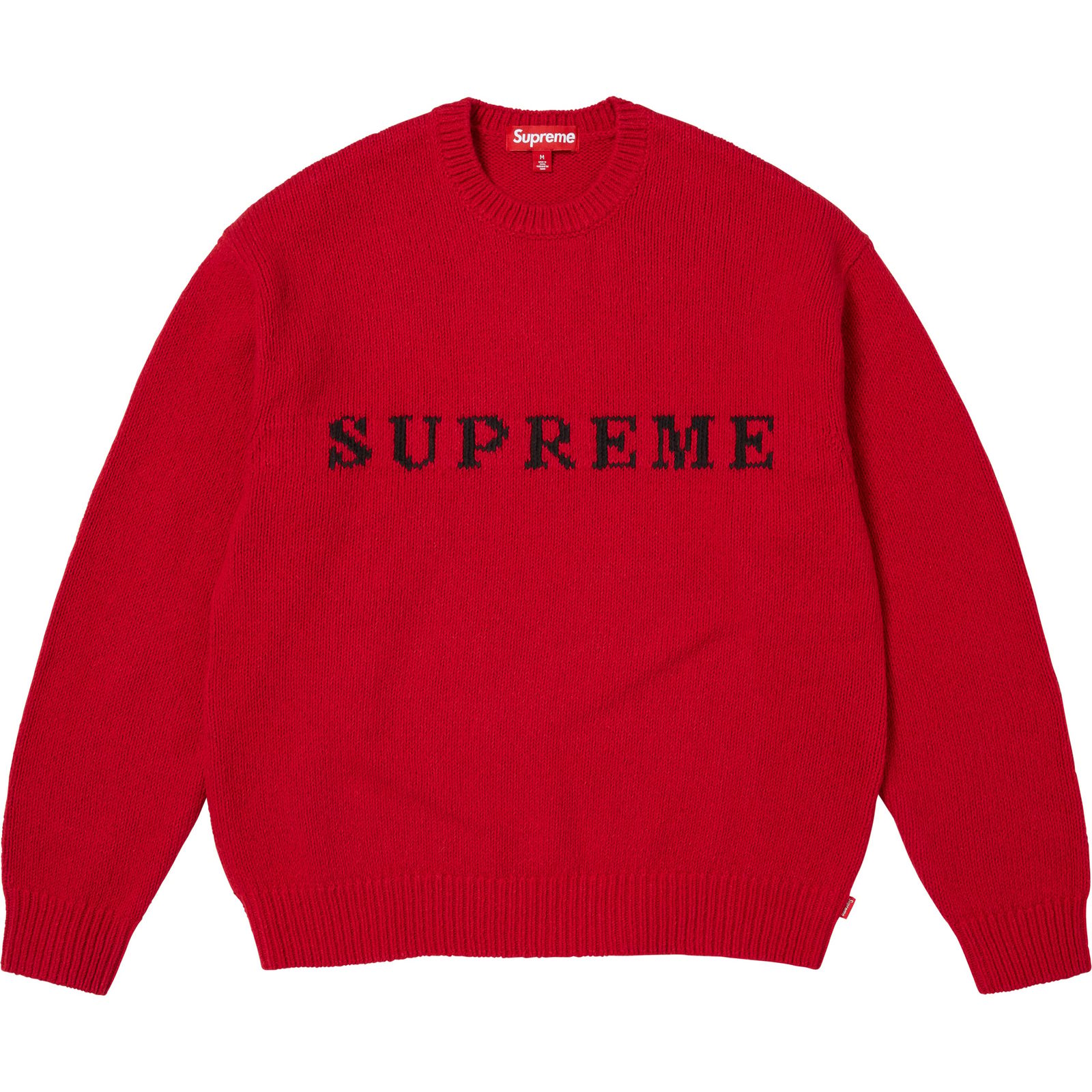 Contrast Logo Sweater