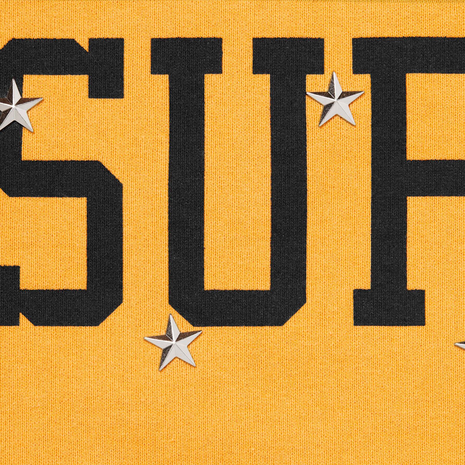 Stars Studded Hooded Sweatshirt