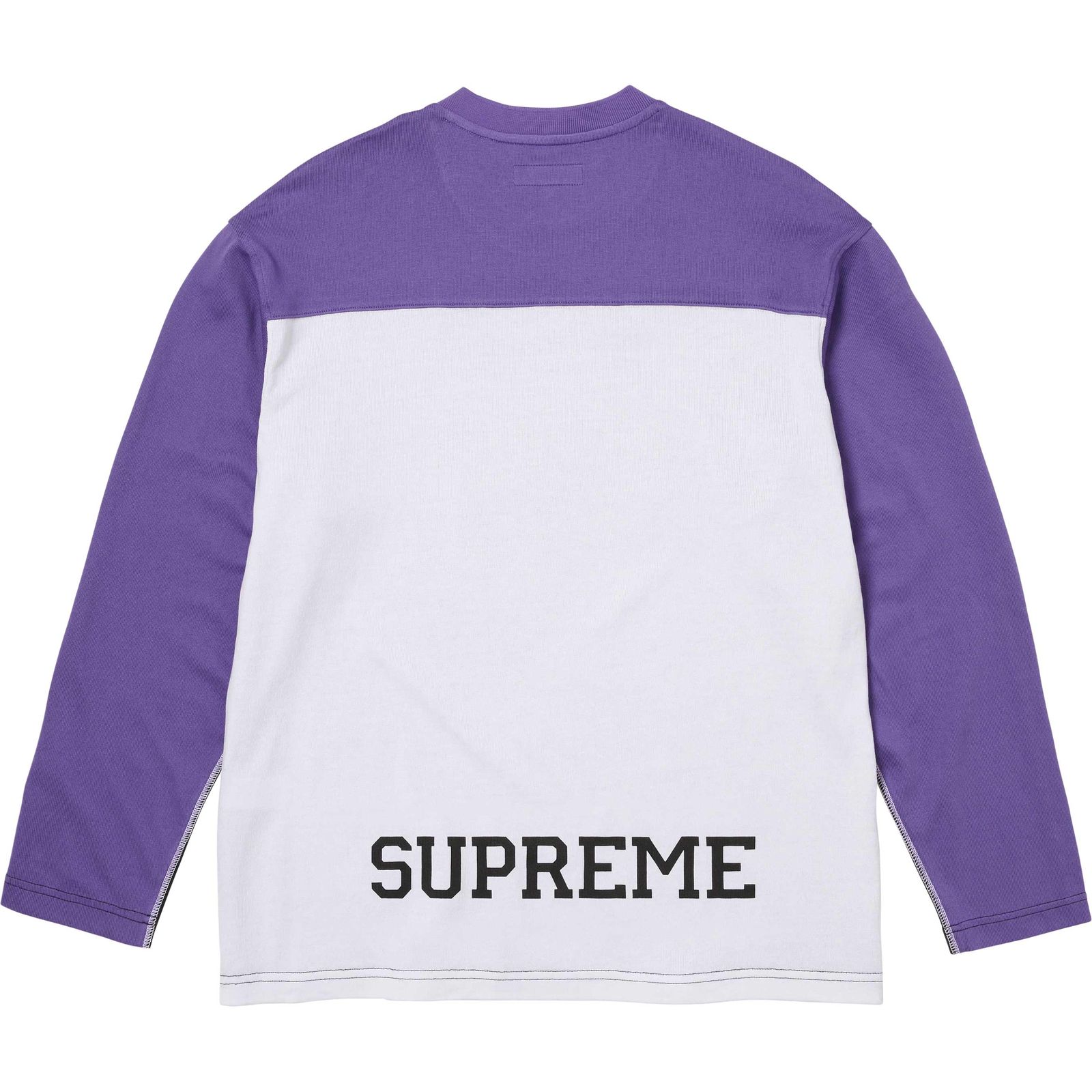 Split L/S Football Top
