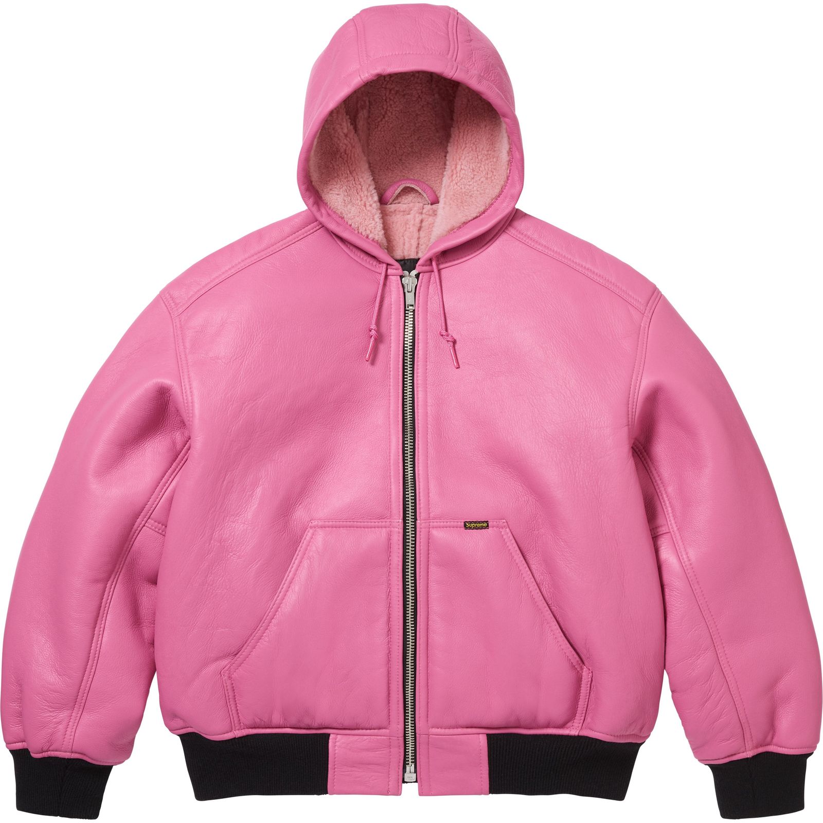 Supreme®/Schott® Shearling Hooded Work Jacket