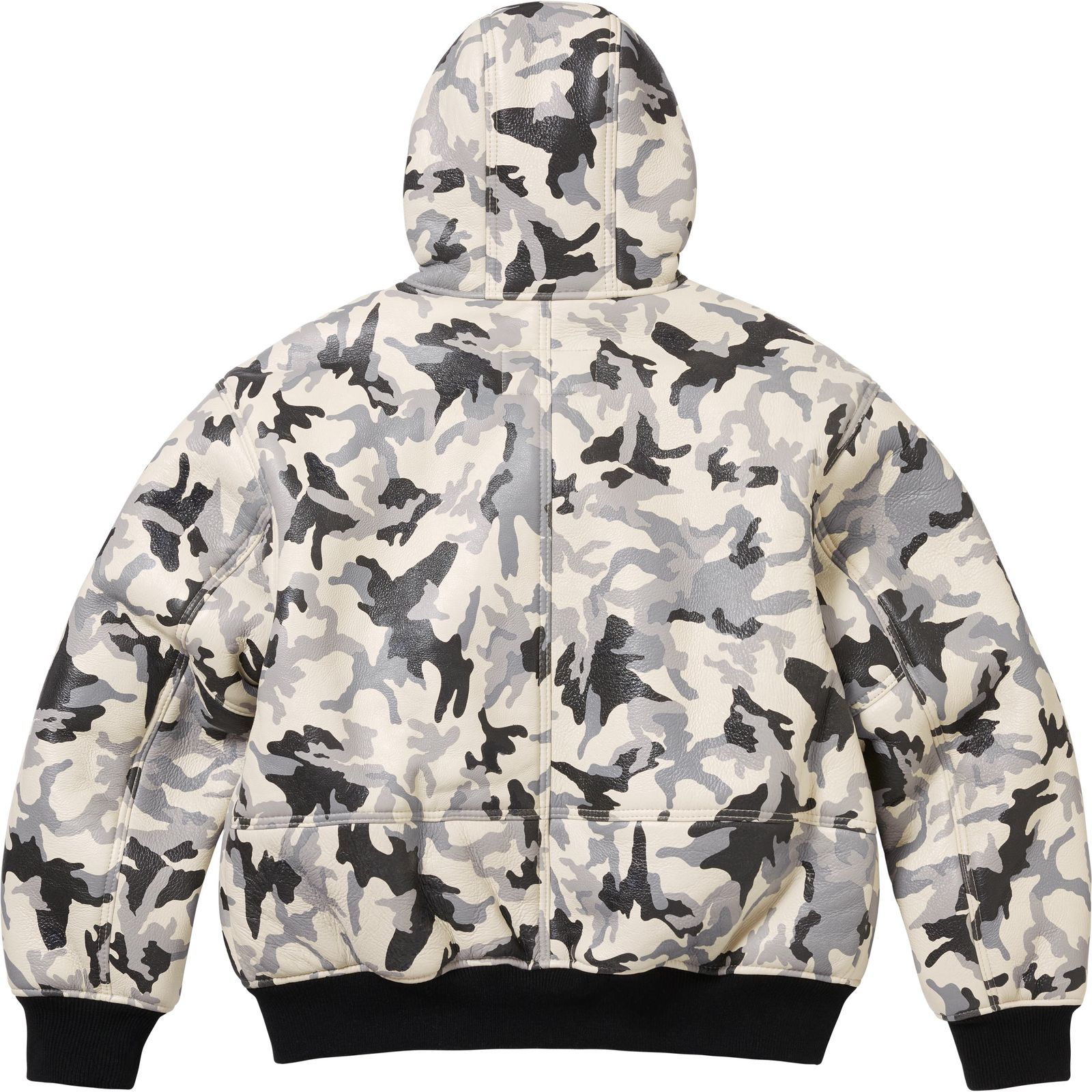 Supreme®/Schott® Shearling Hooded Work Jacket