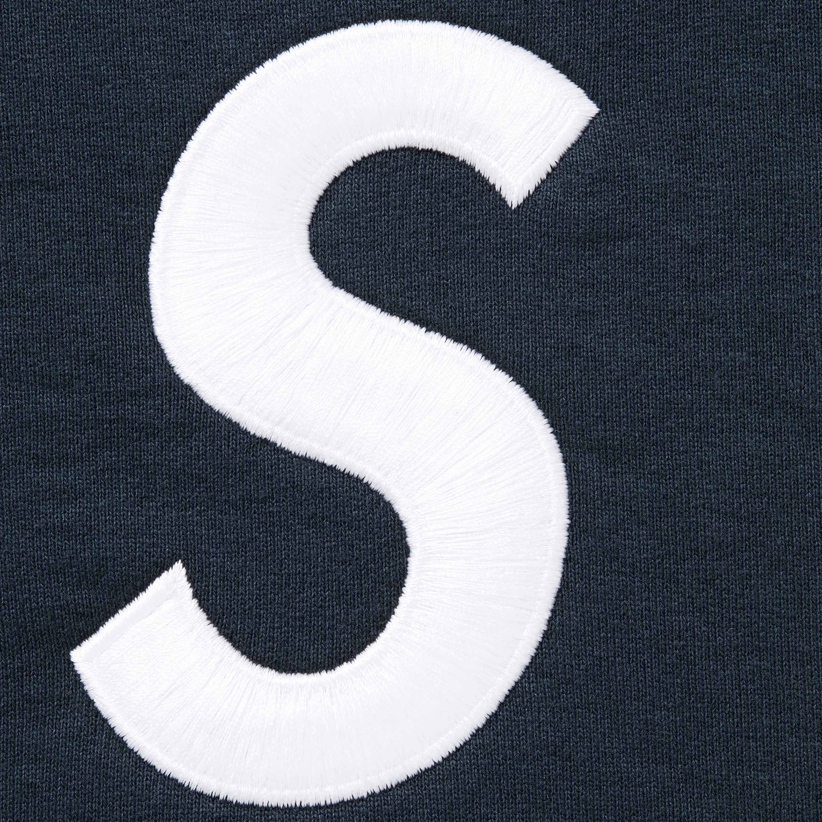 S Logo Zip Up Hooded Sweatshirt