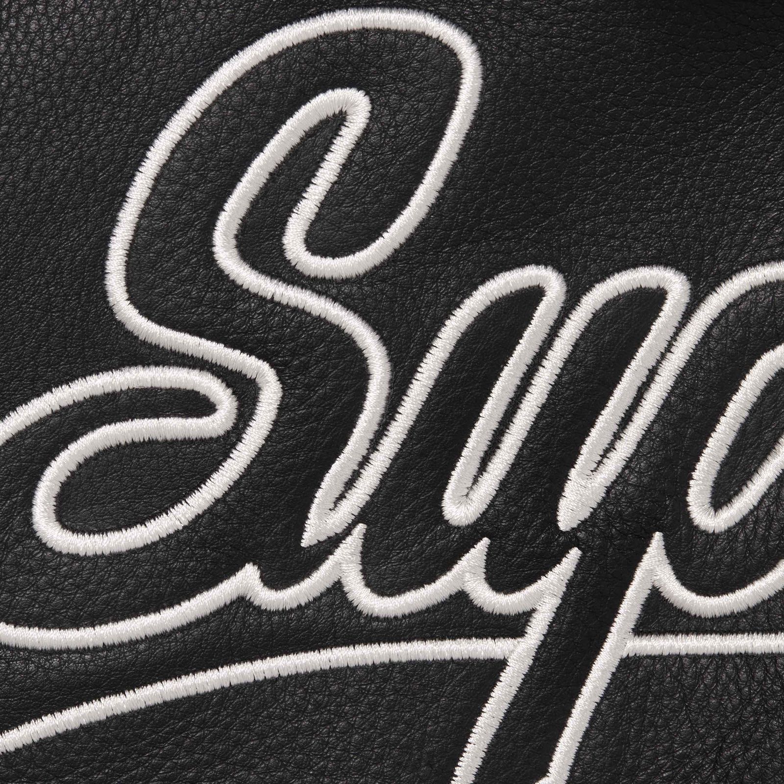 Supreme®/Chicago White Sox™ Leather Varsity Jacket