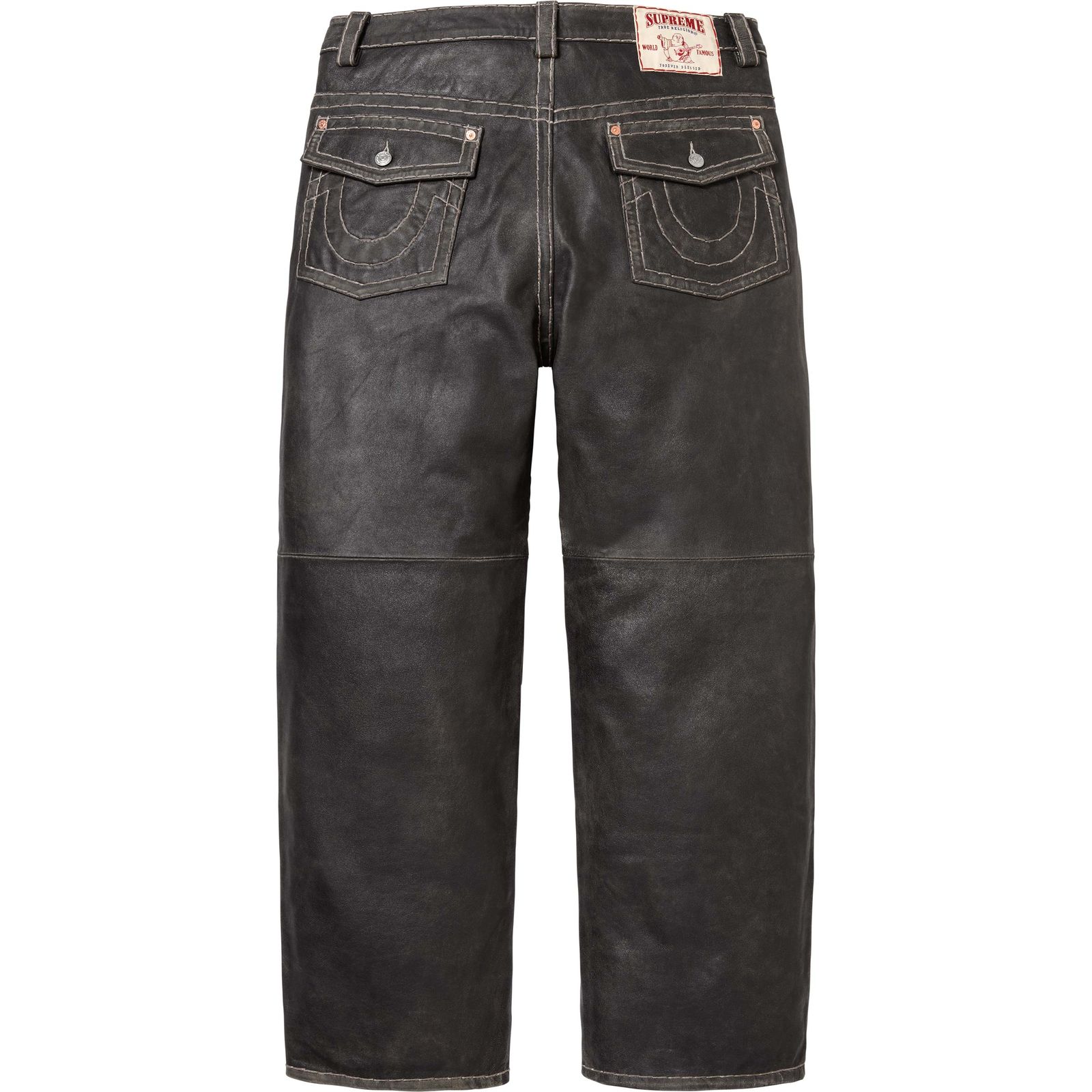 Supreme®/True Religion® Loose Fit Leather Pant