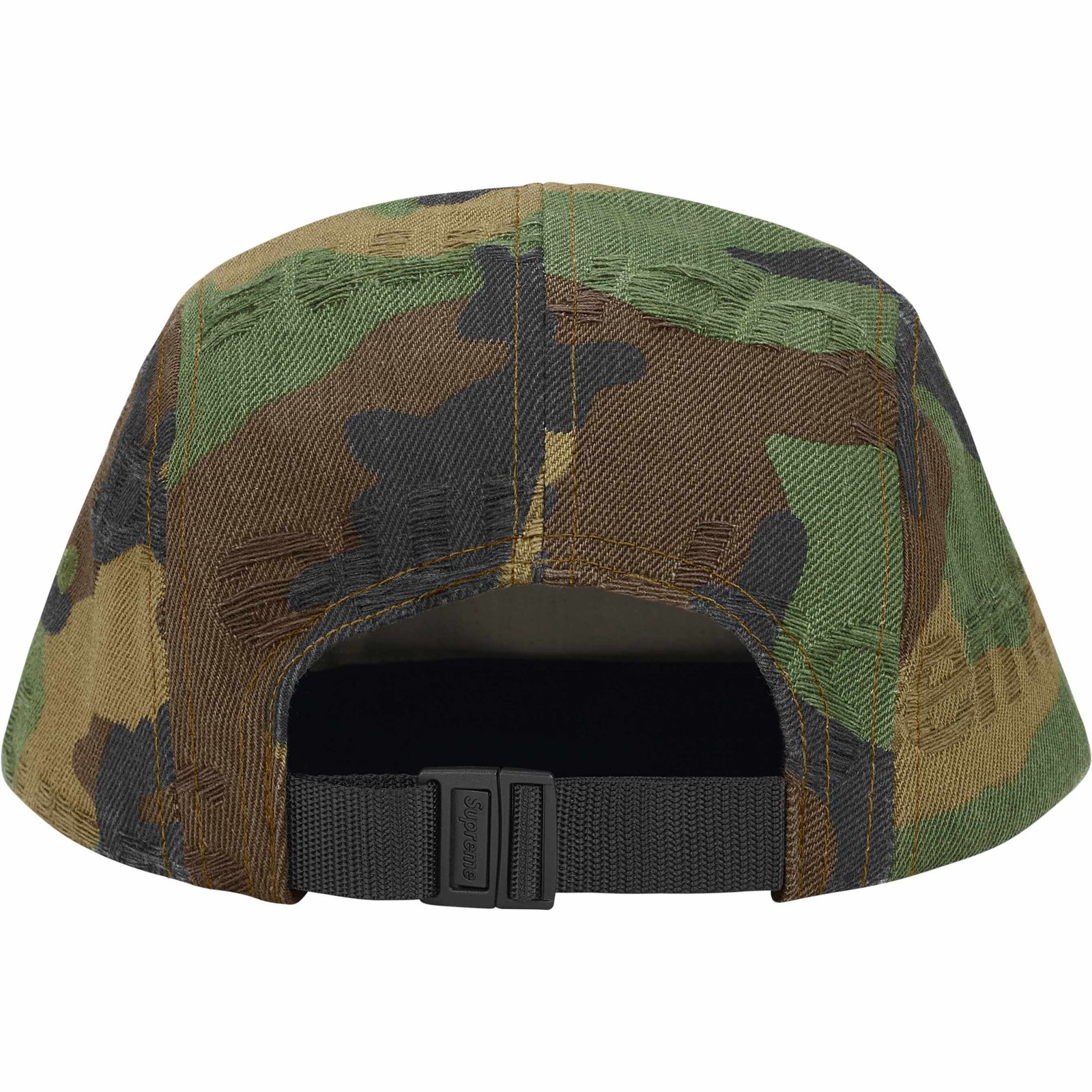 Jacquard Logos Denim Camp Cap