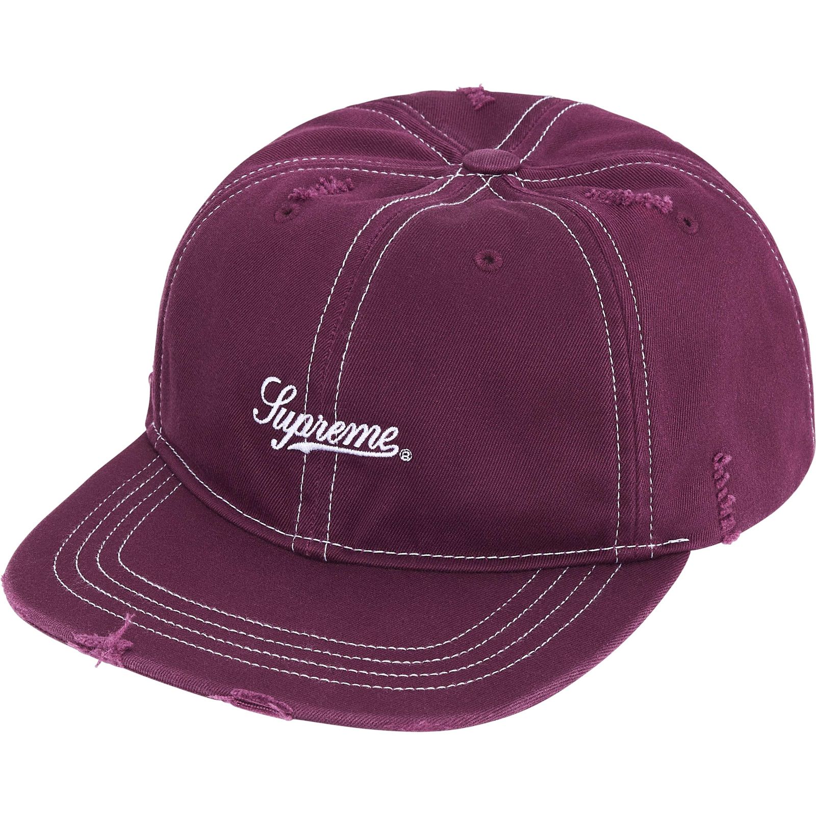 Distressed Script 6-Panel