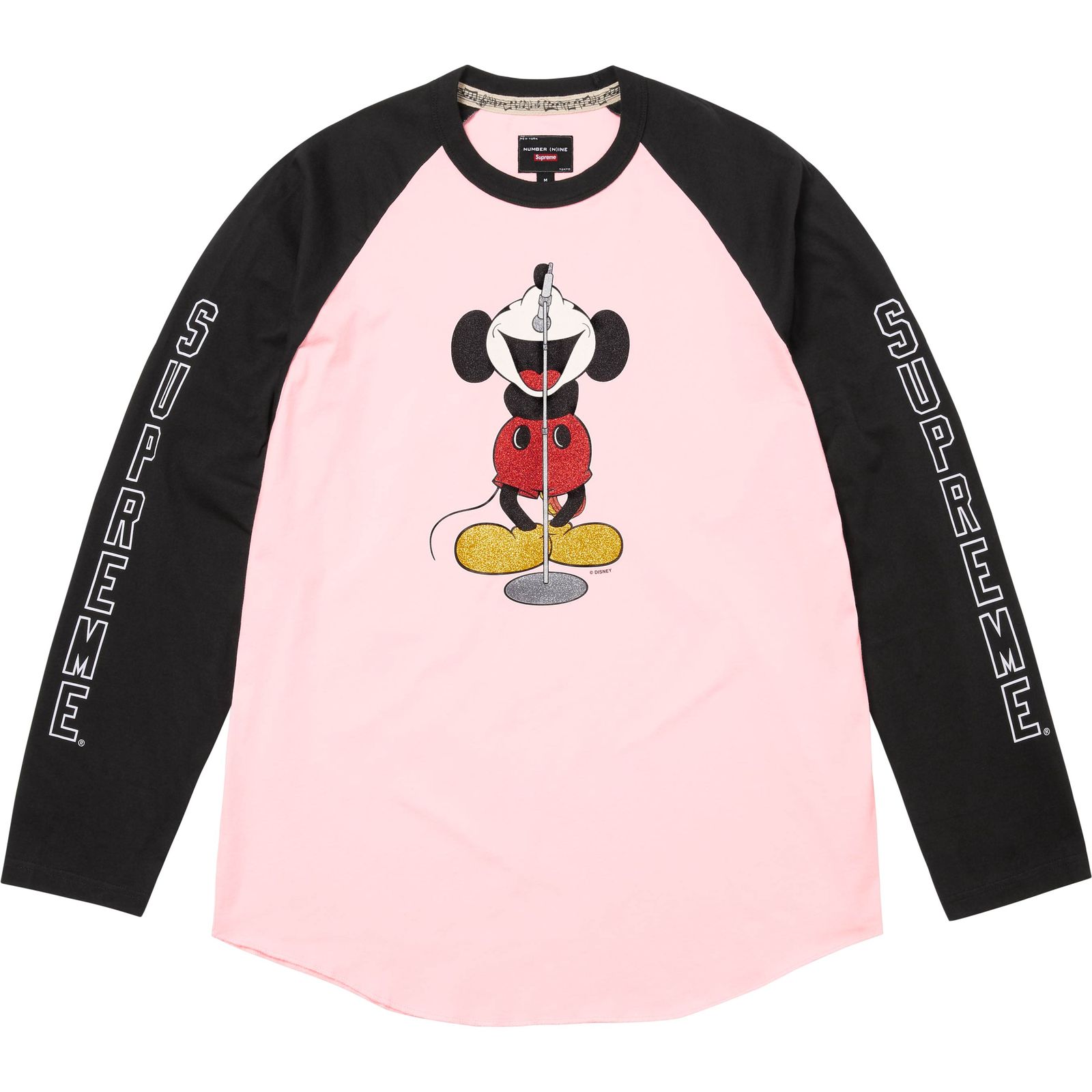 Supreme®/Number (N)ine®/Mickey Mouse Raglan L/S Top