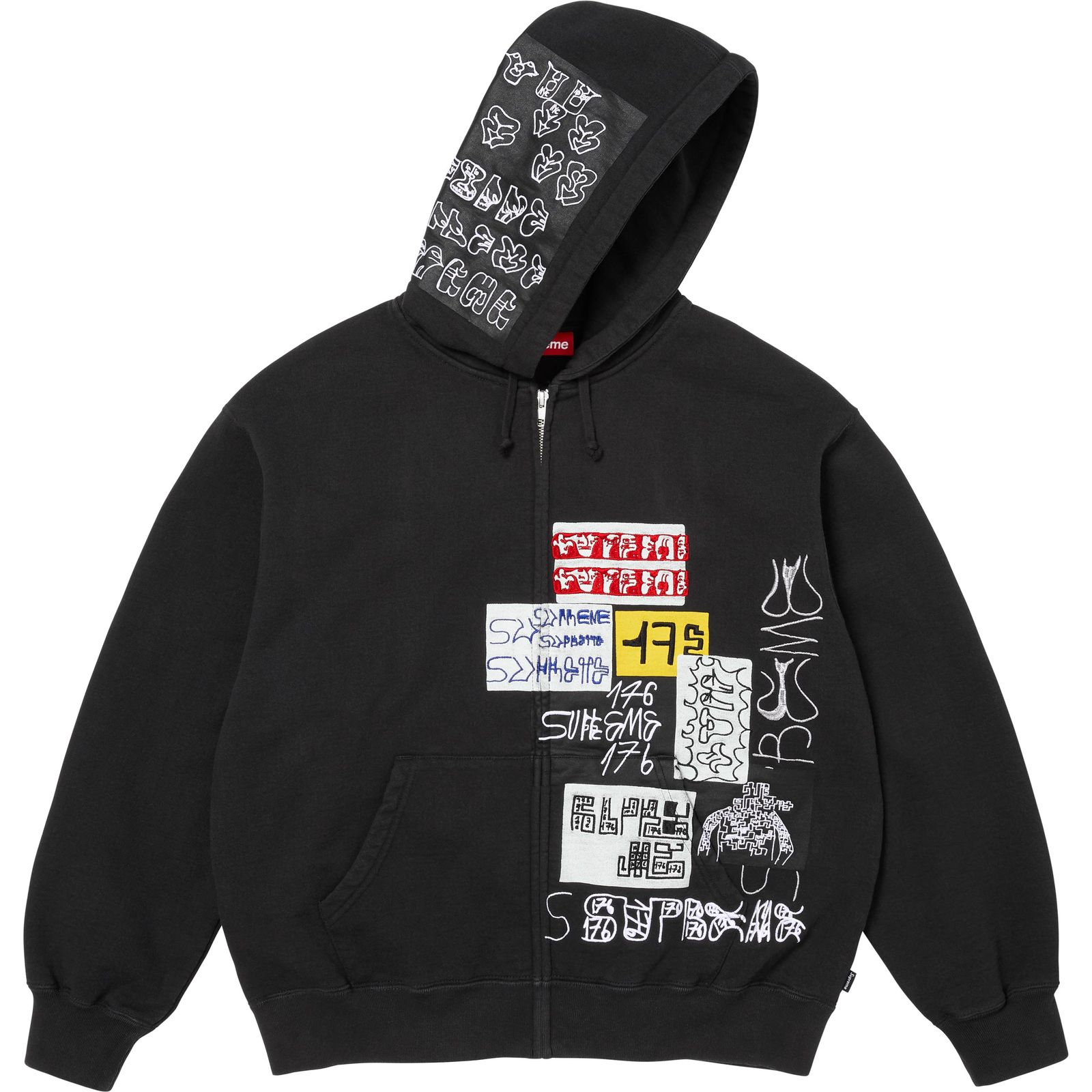176 Zip Up Hooded Sweatshirt