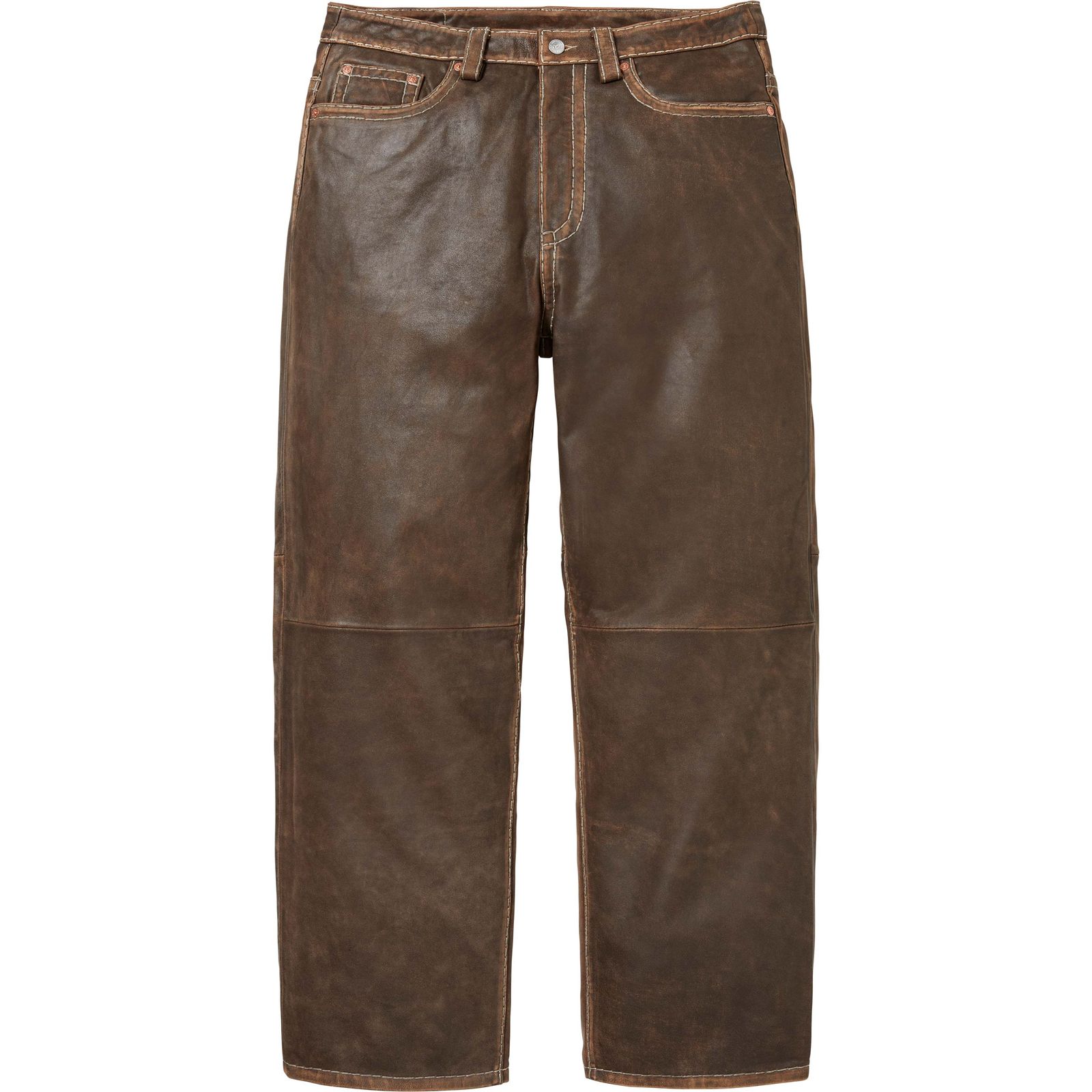 Supreme®/True Religion® Loose Fit Leather Pant