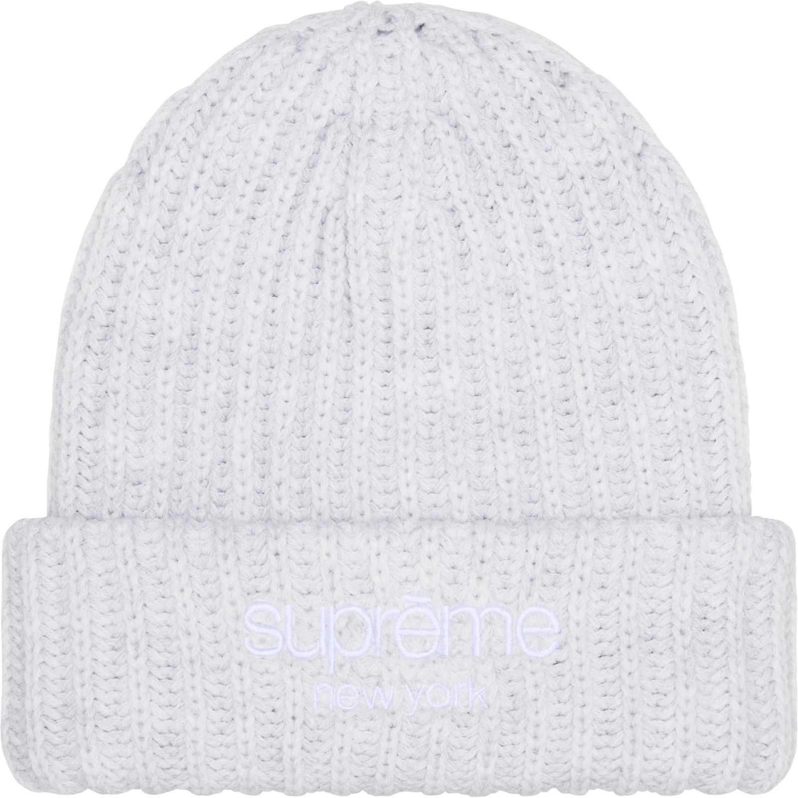 Chunky Rib Classic Logo Beanie