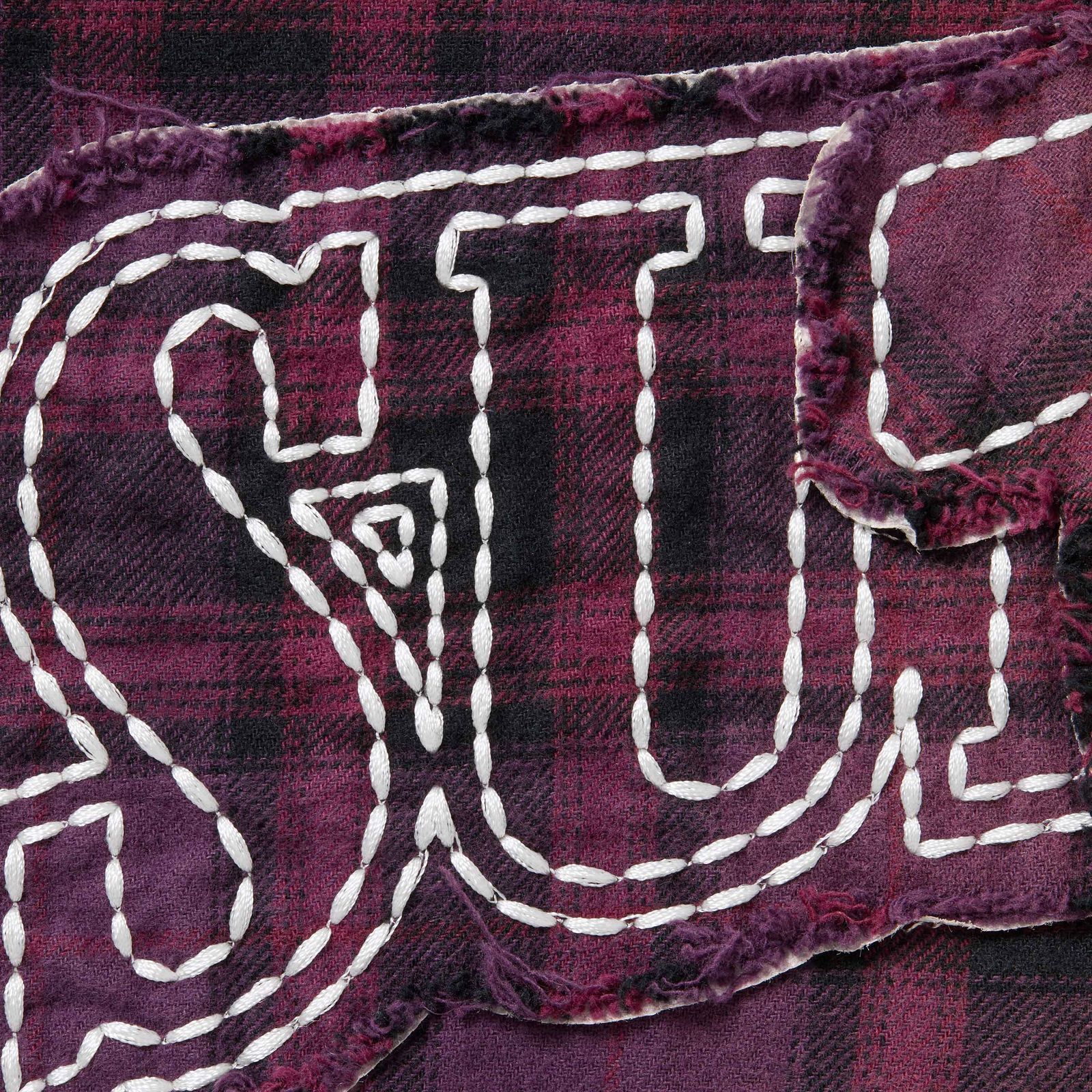 Supreme®/True Religion® Quilted Lined Plaid Flannel Shirt