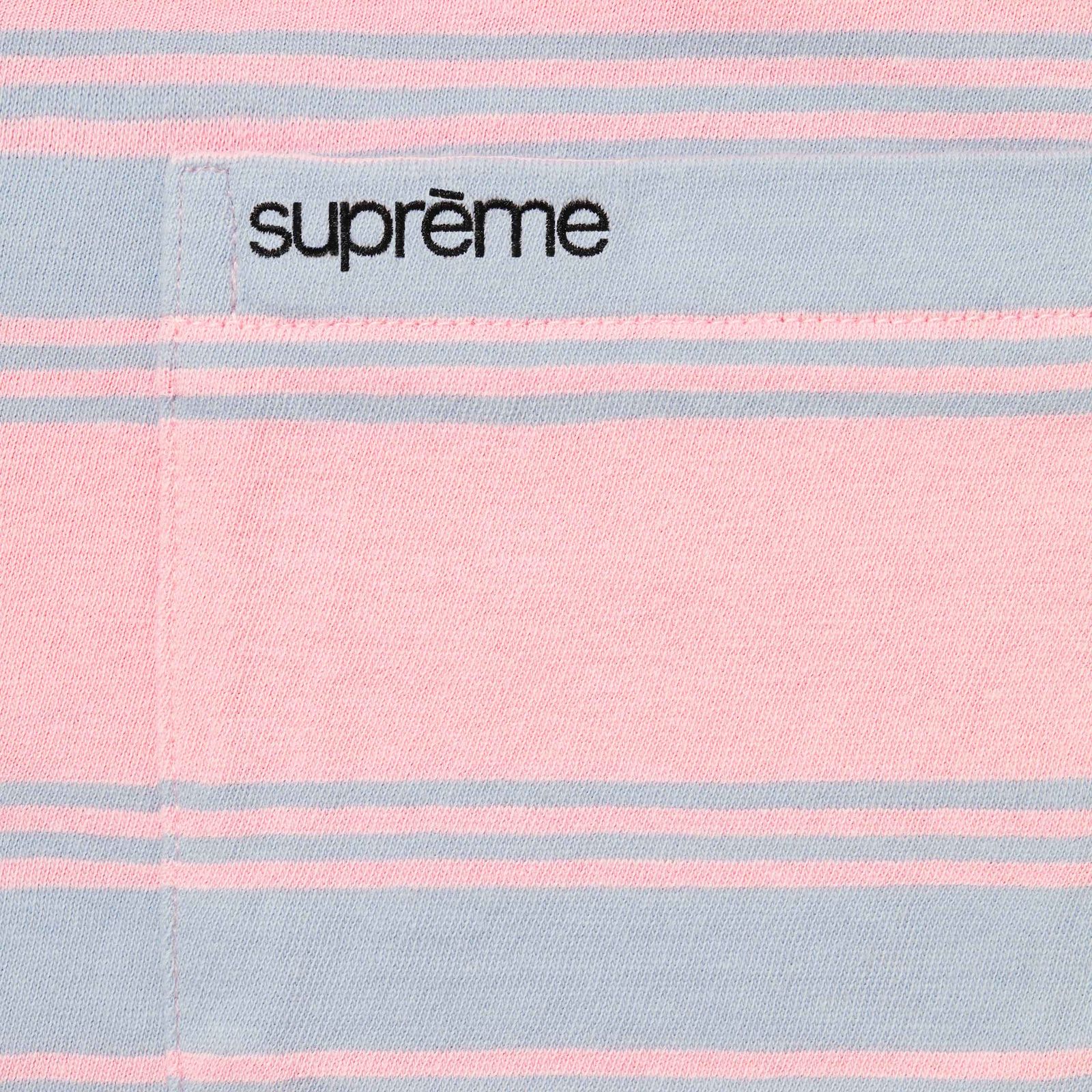 Stripe Pocket L/S Top
