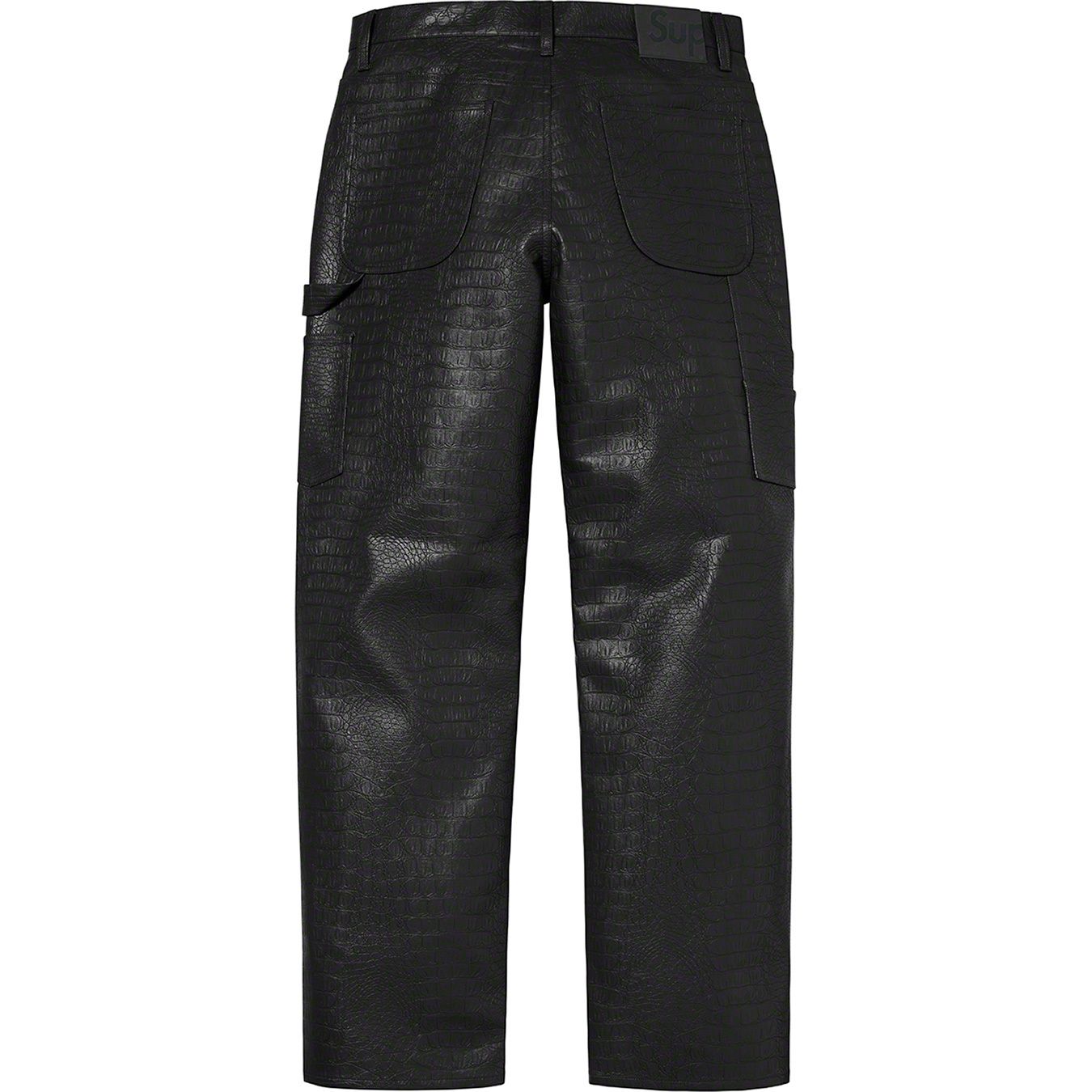 Faux Croc Painter Pant