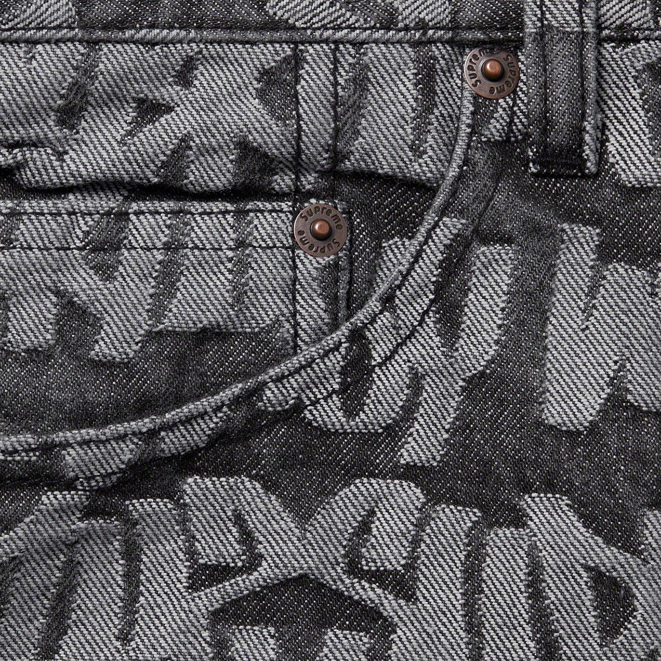 Fat Tip Jacquard Regular Jean
