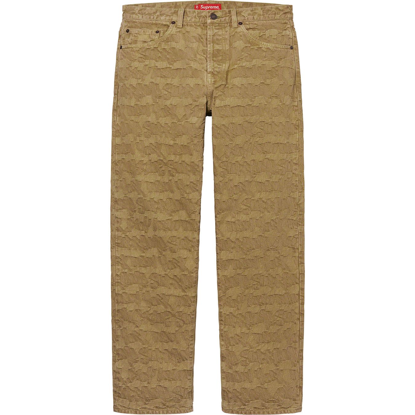 Fat Tip Jacquard Regular Jean