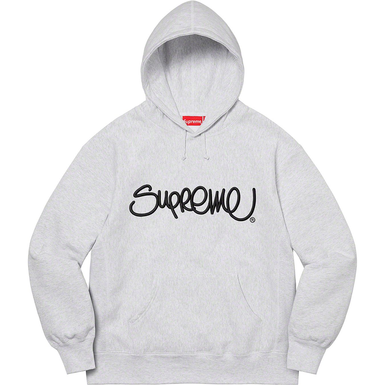 Raised Handstyle Hooded Sweatshirt