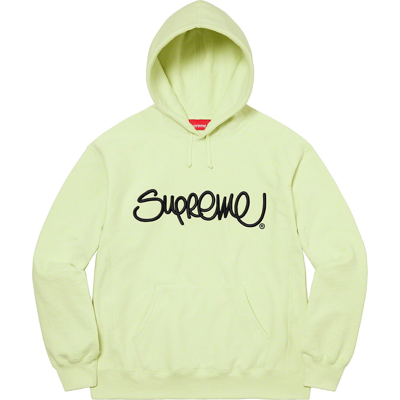 Raised Handstyle Hooded Sweatshirt
