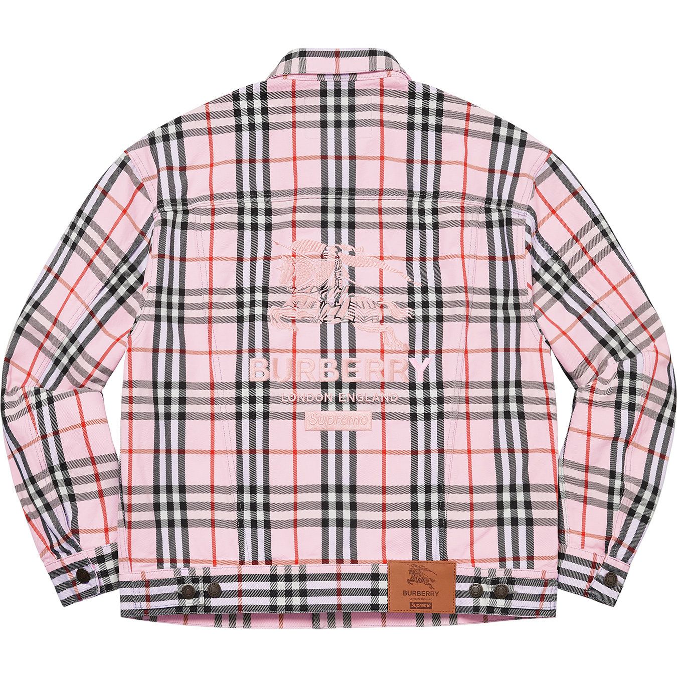Supreme®/Burberry® Denim Trucker Jacket