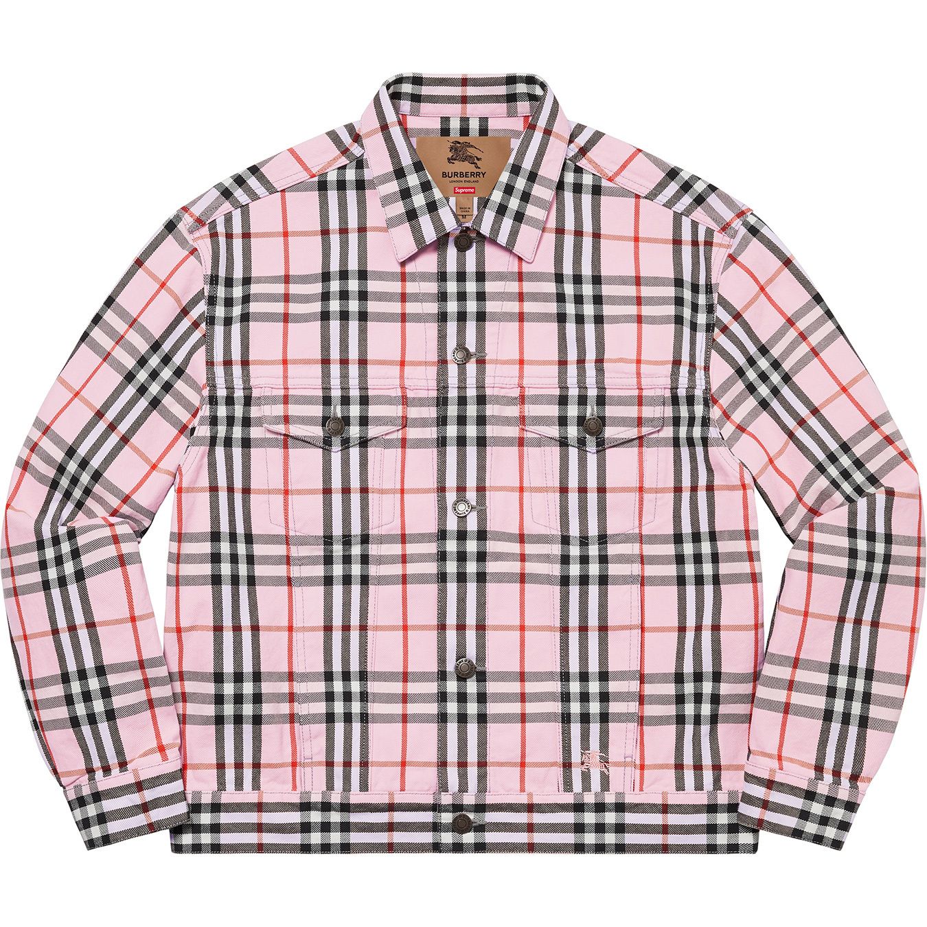 Supreme®/Burberry® Denim Trucker Jacket