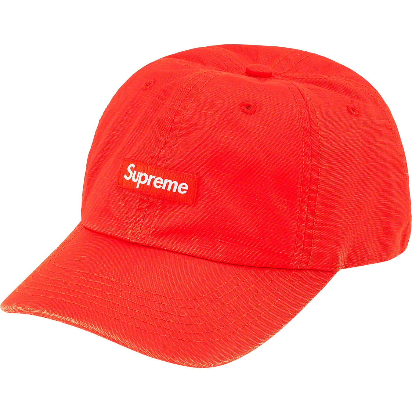 Small Box Coated Linen 6-Panel