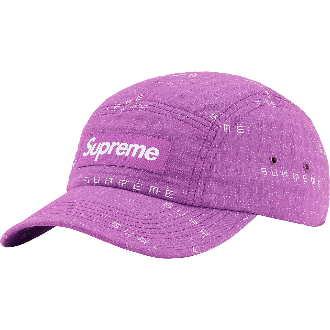 Stitch Jacquard Camp Cap