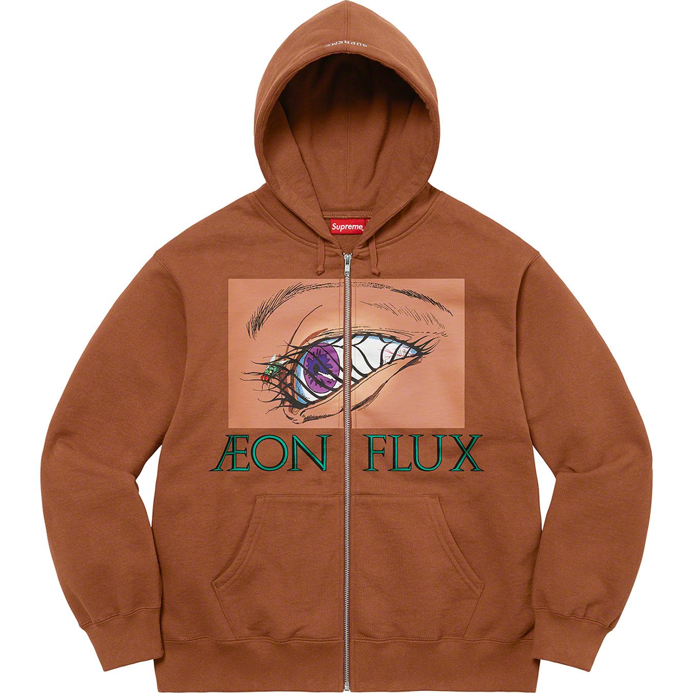Aeon Flux Zip Up Hooded Sweatshirt
