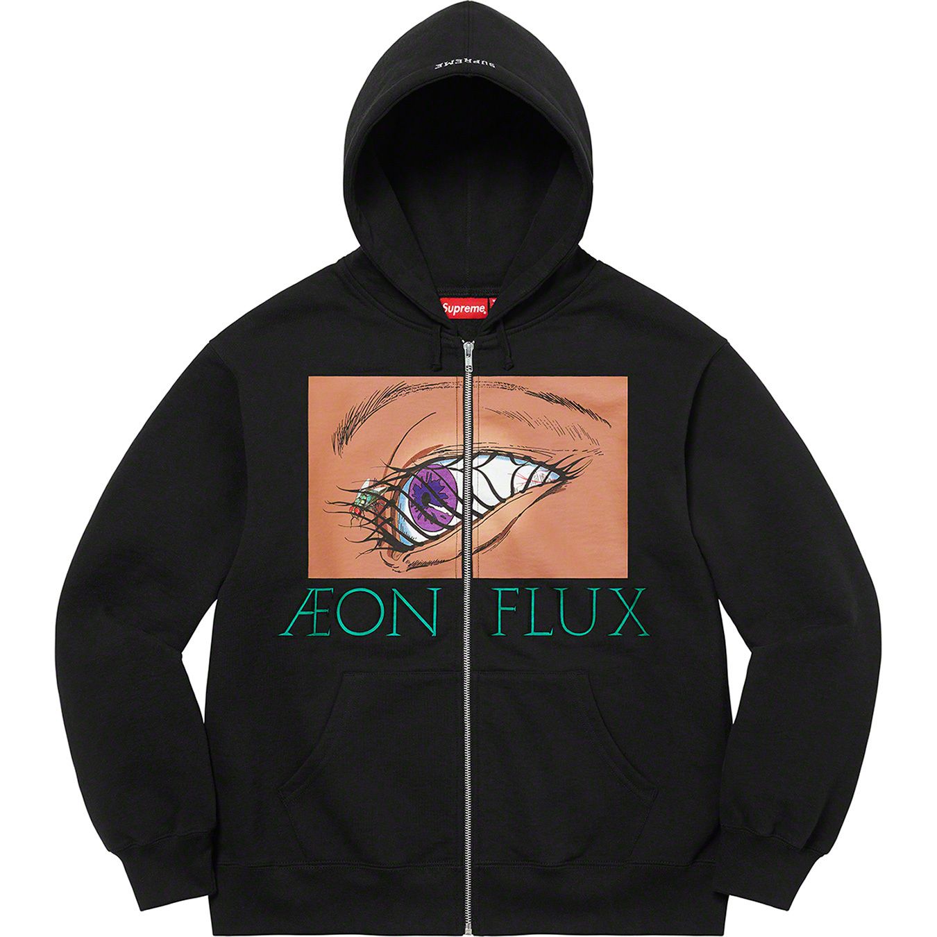Aeon Flux Zip Up Hooded Sweatshirt