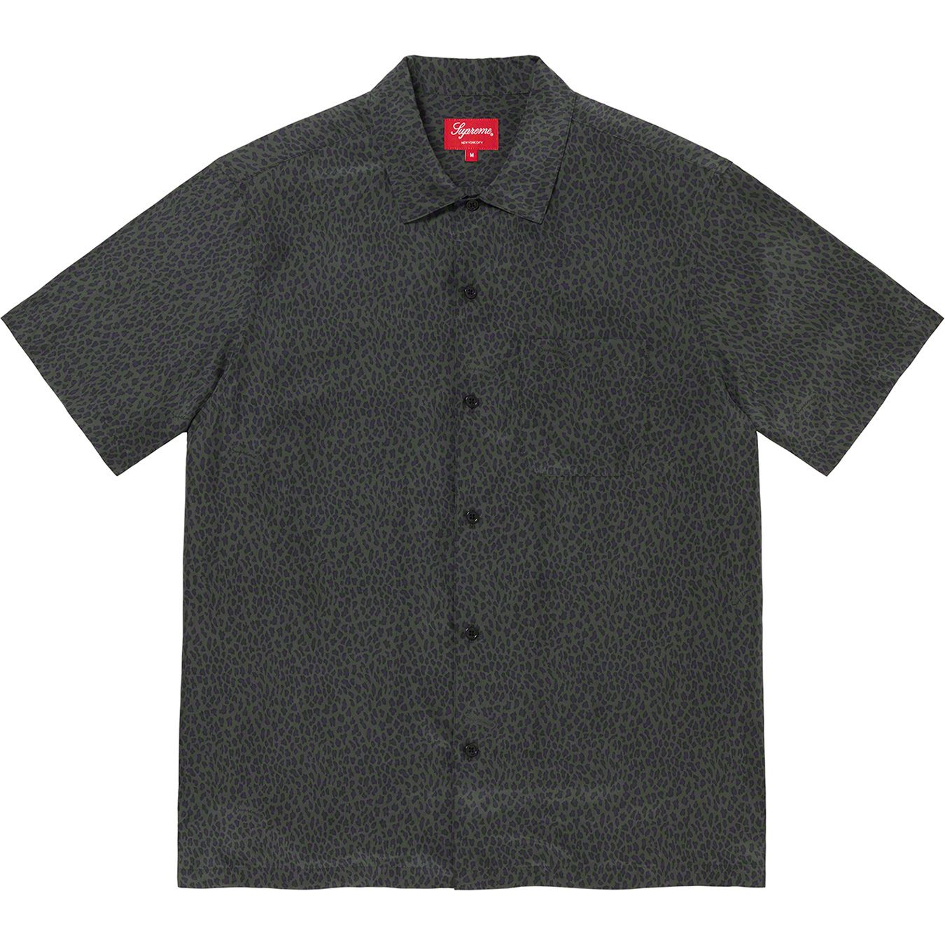 Leopard Silk S/S Shirt