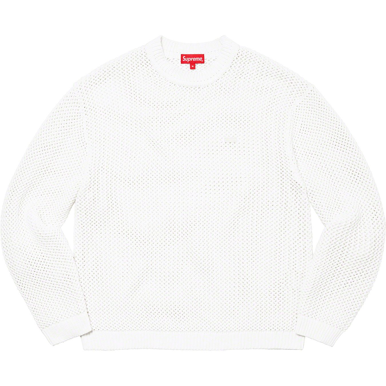 Open Knit Small Box Sweater