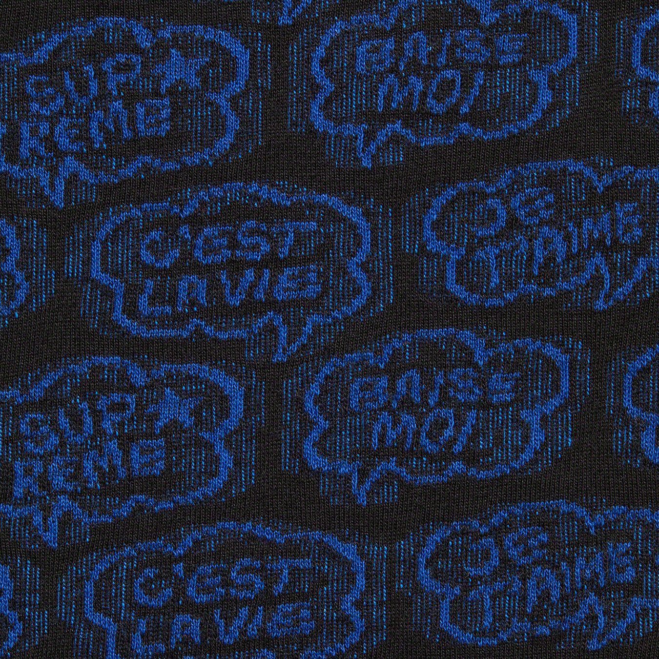 Word Bubble Jacquard S/S Top