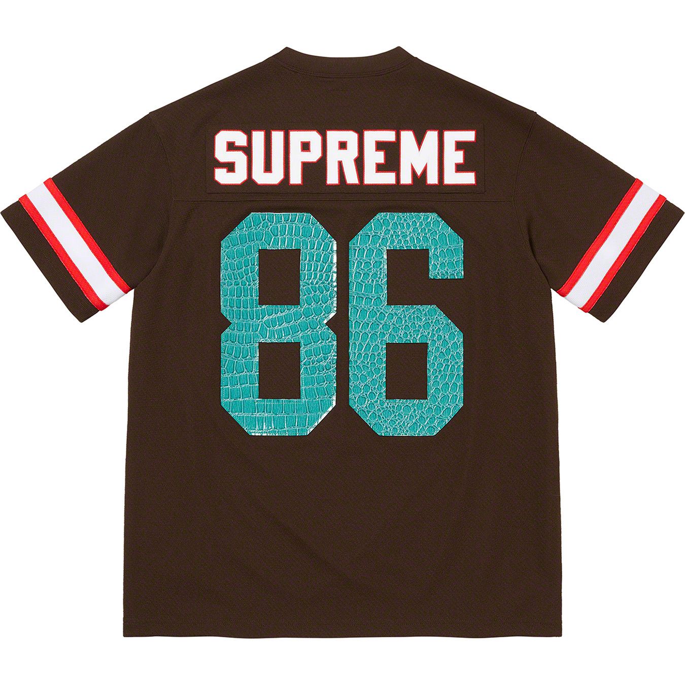 Faux Croc Football Jersey