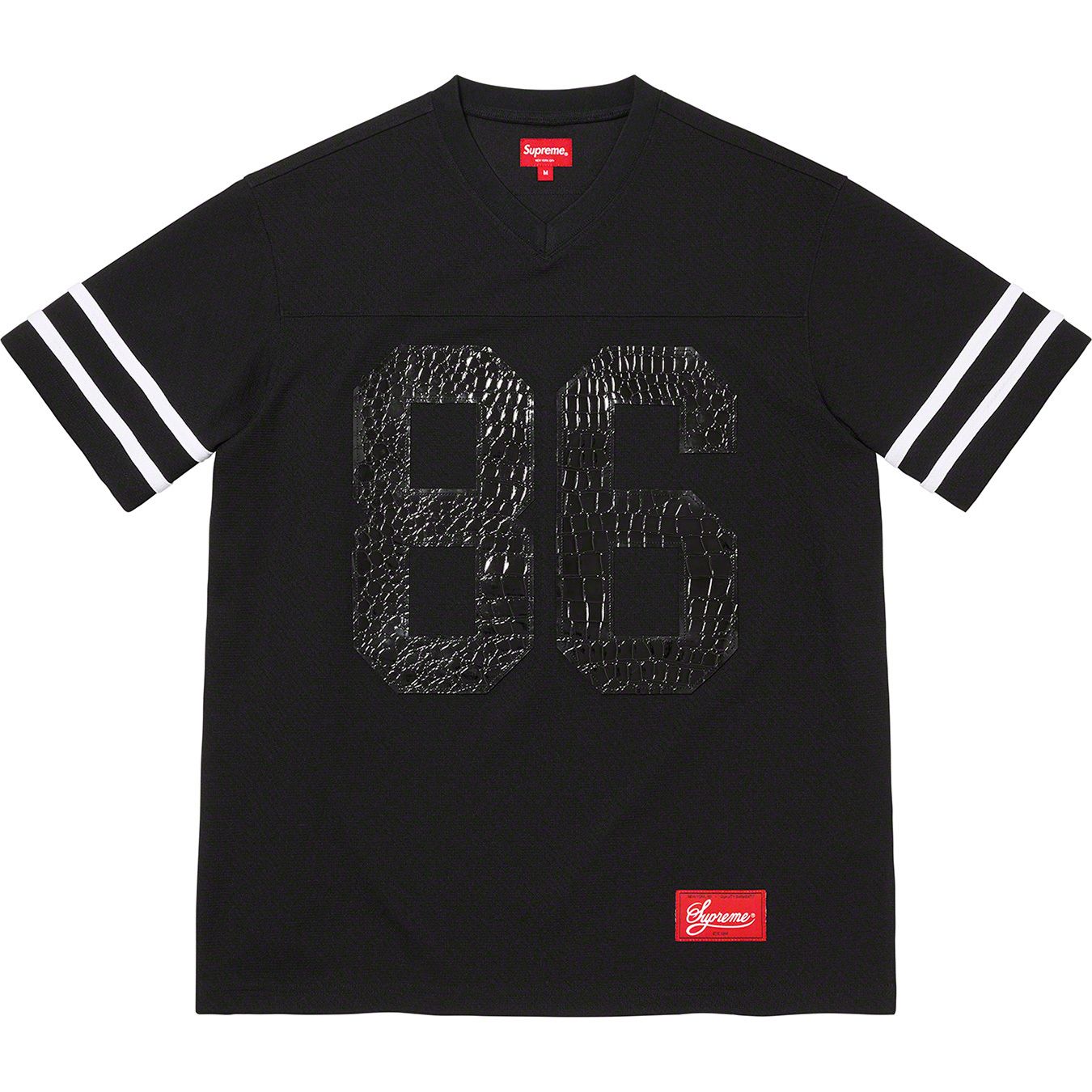 Faux Croc Football Jersey