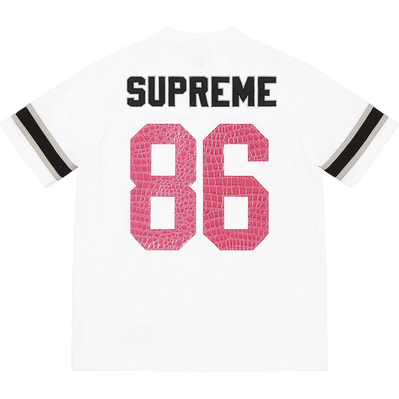 Faux Croc Football Jersey
