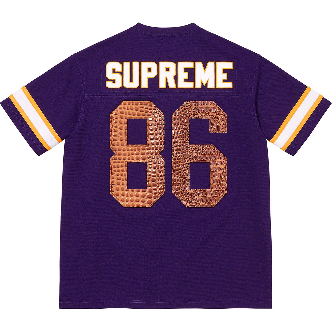 Faux Croc Football Jersey