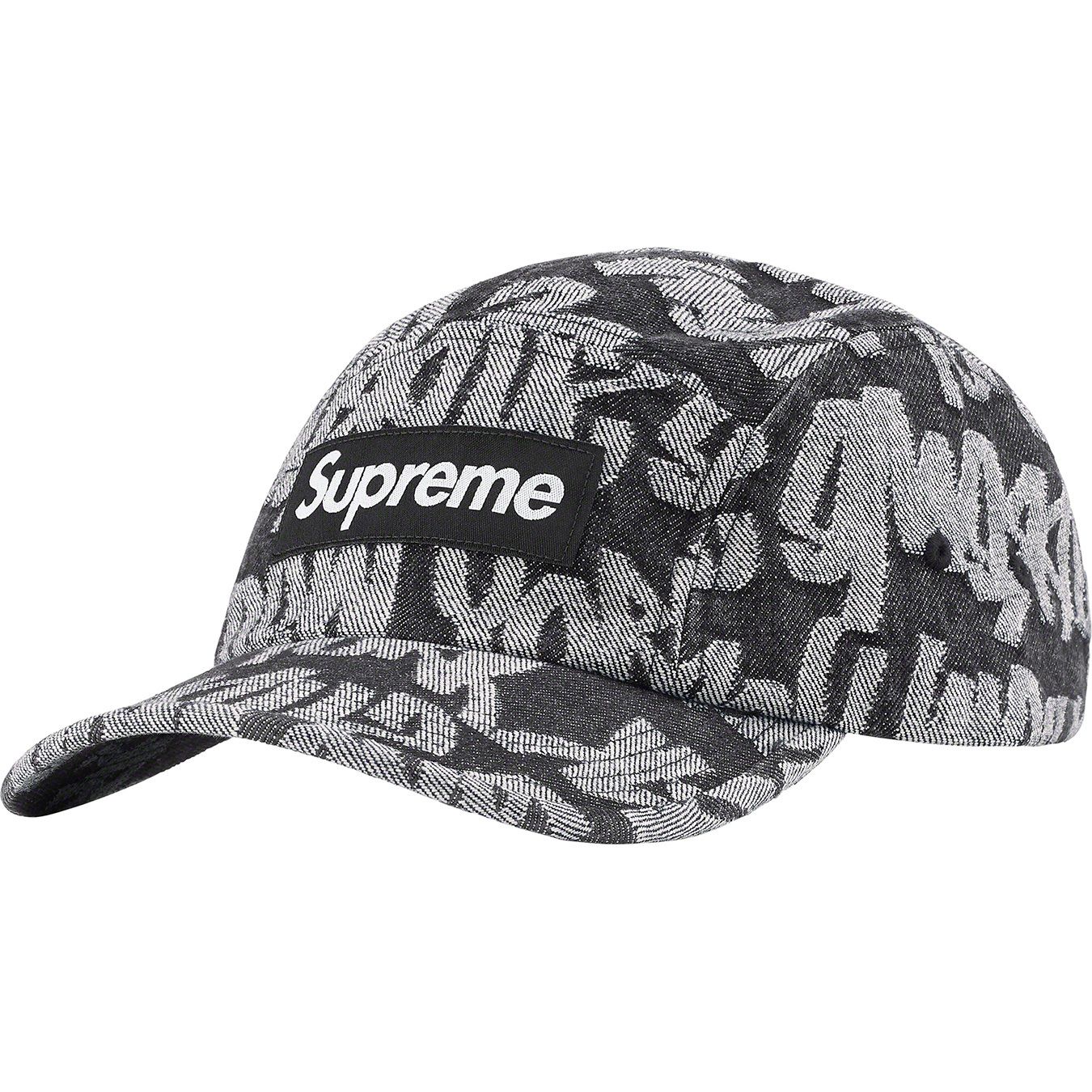Fat Tip Jacquard Denim Camp Cap