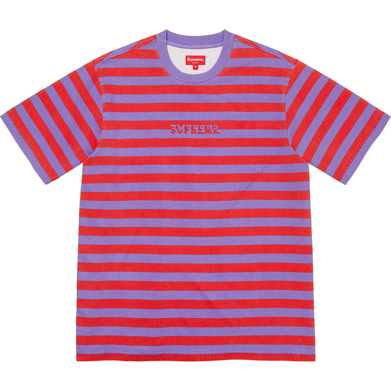 Reverse Stripe S/S Top