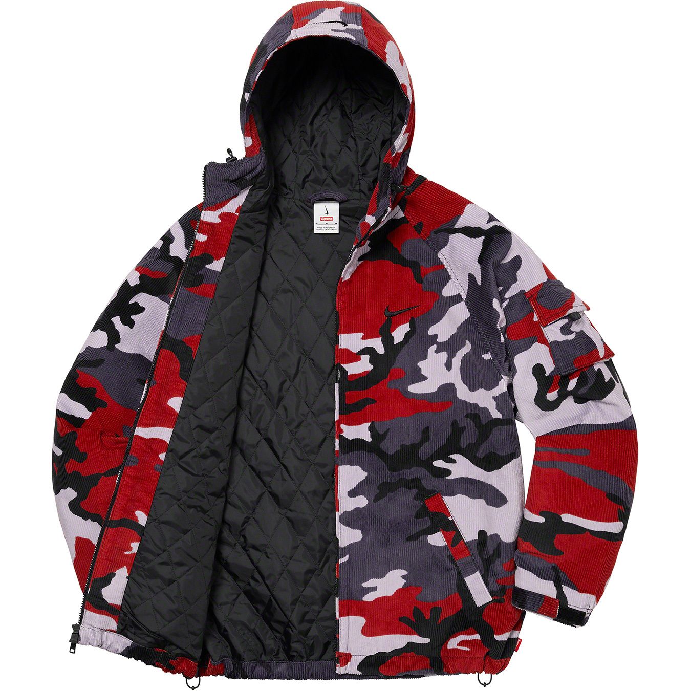 Supreme®/Nike® Arc Corduroy Hooded Jacket