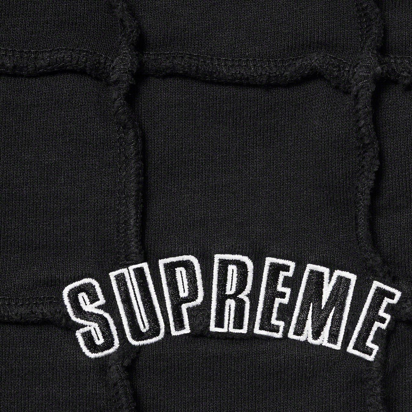 Reverse Patchwork Sweatshort