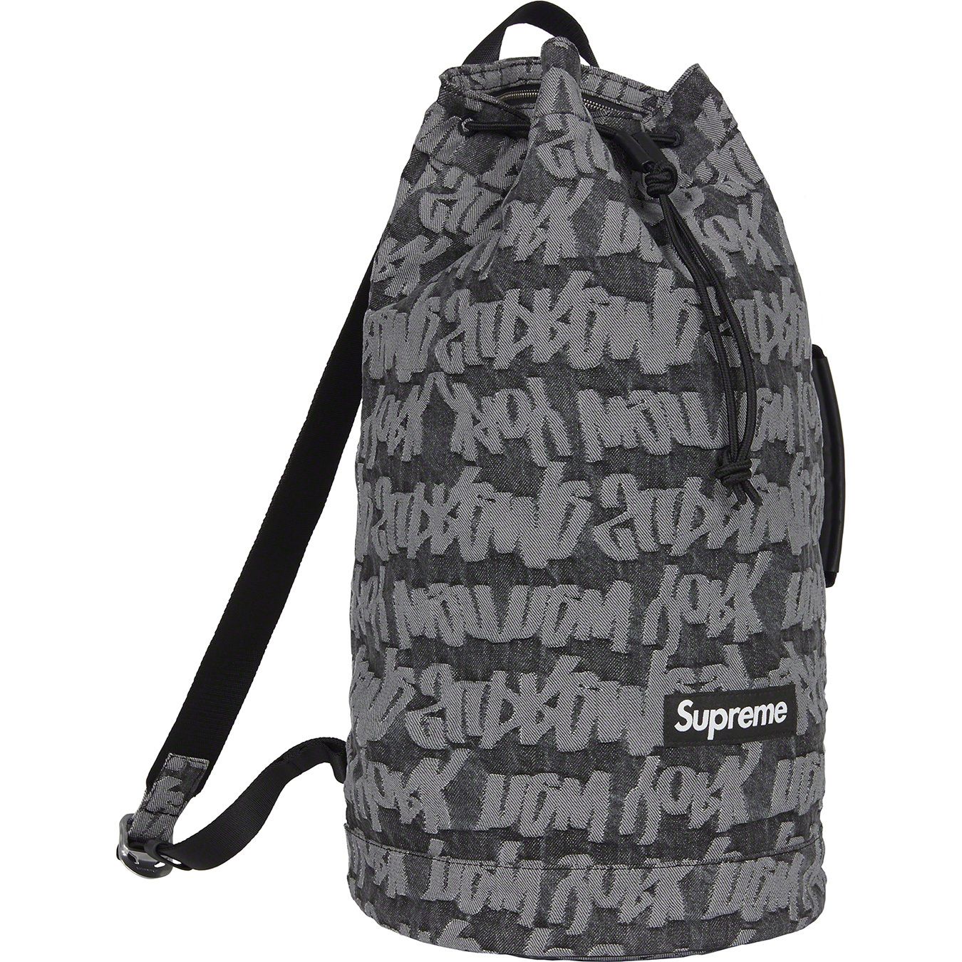 Fat Tip Jacquard Denim Backpack
