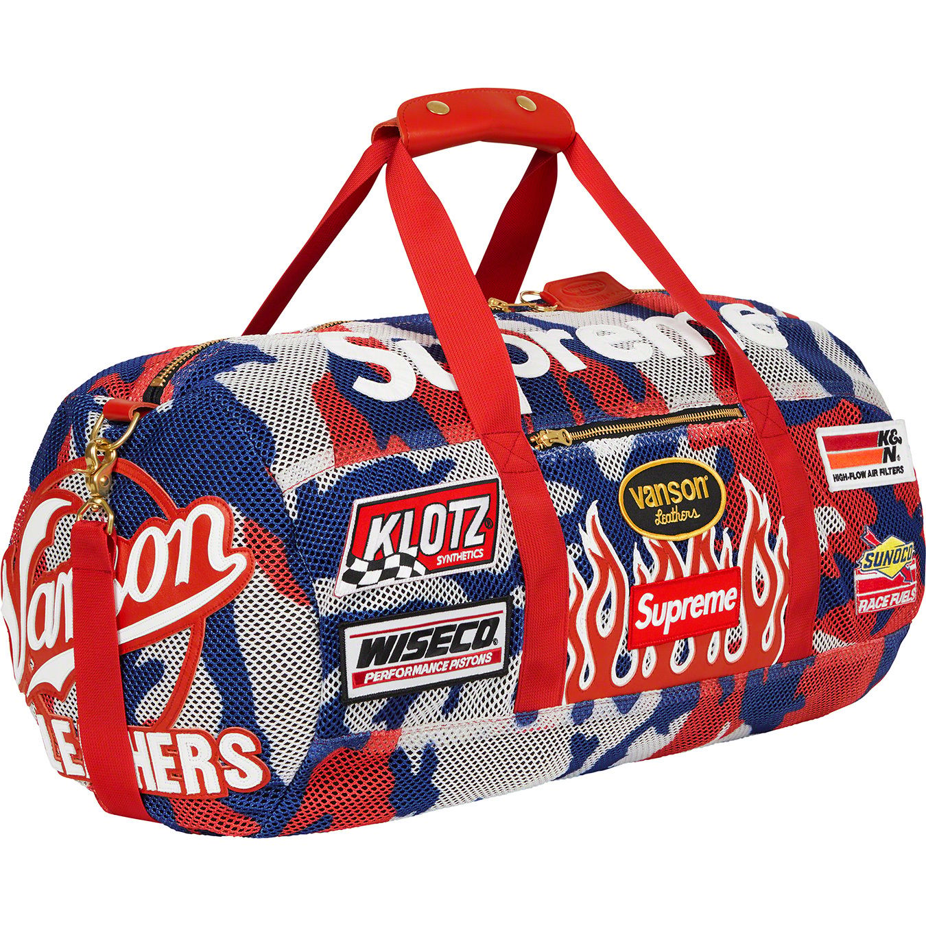 Supreme®/Vanson Leathers® Cordura® Mesh Duffle Bag