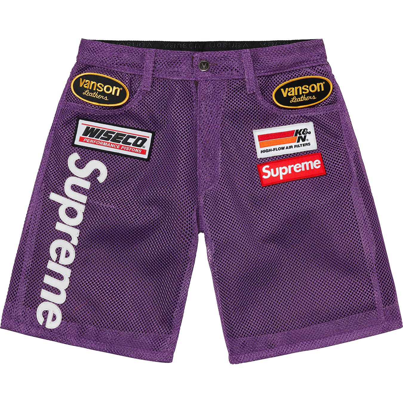 Supreme®/Vanson Leathers® Cordura® Mesh Short
