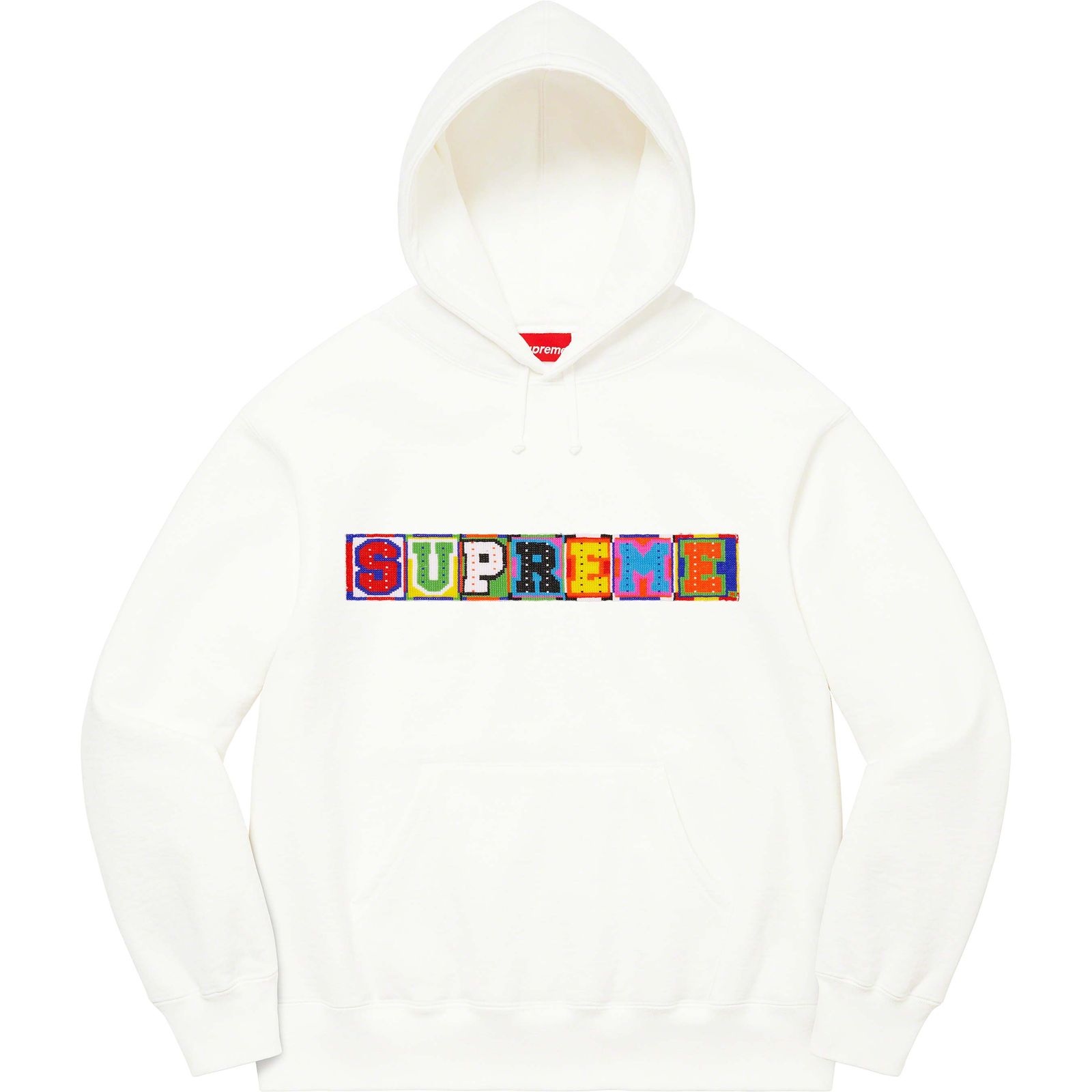 Beaded Hooded Sweatshirt