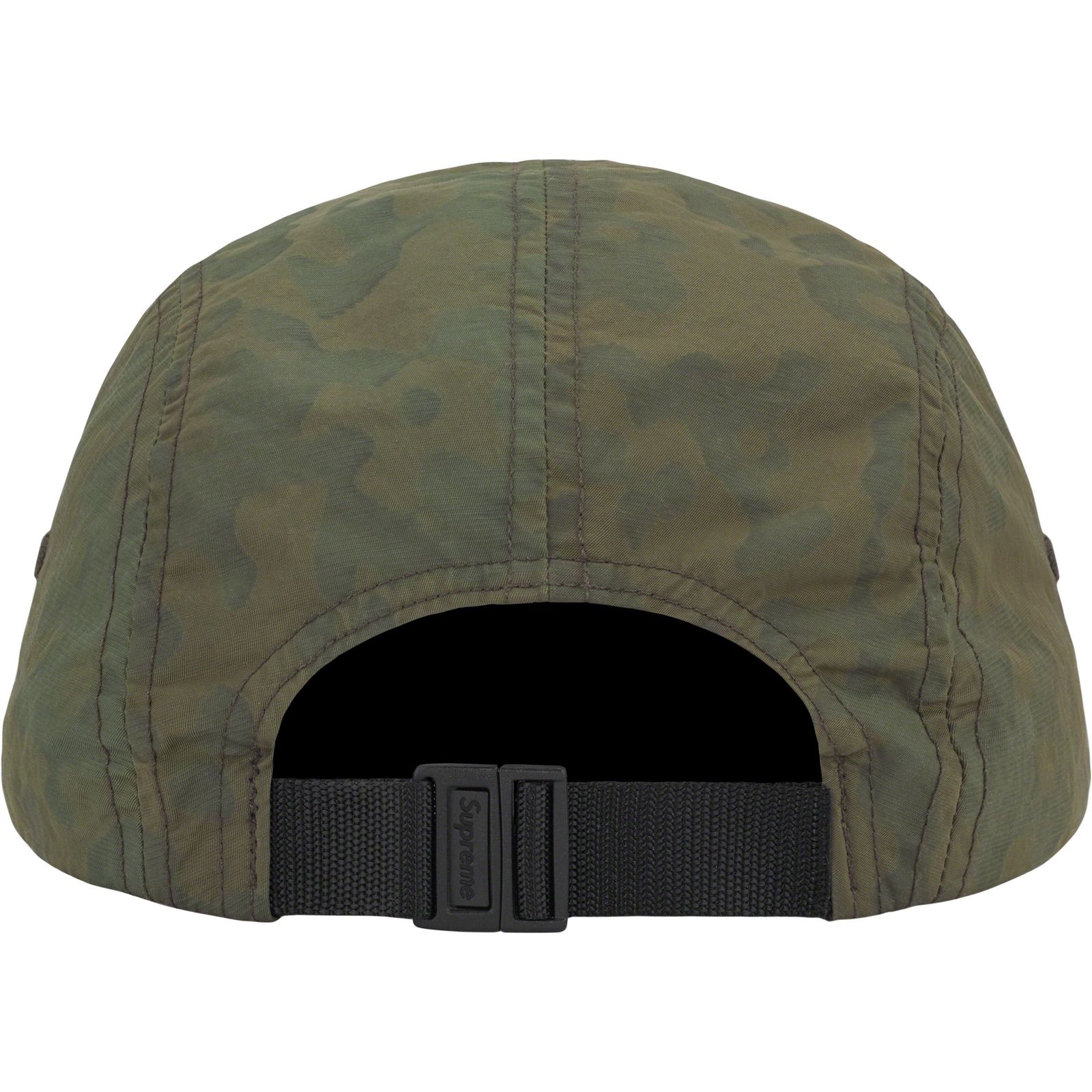 Overdyed Camo Nylon Camp Cap