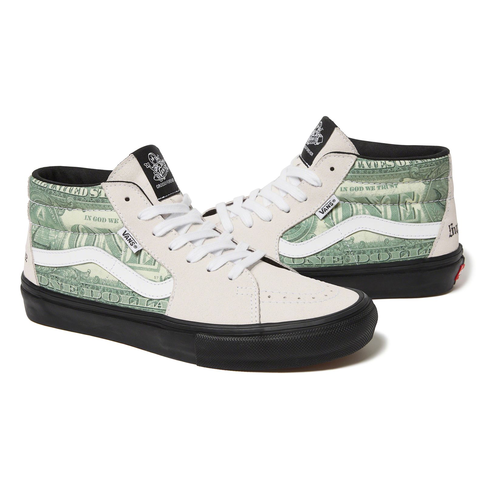 Supreme®/ Vans® Dollar Skate Grosso Mid