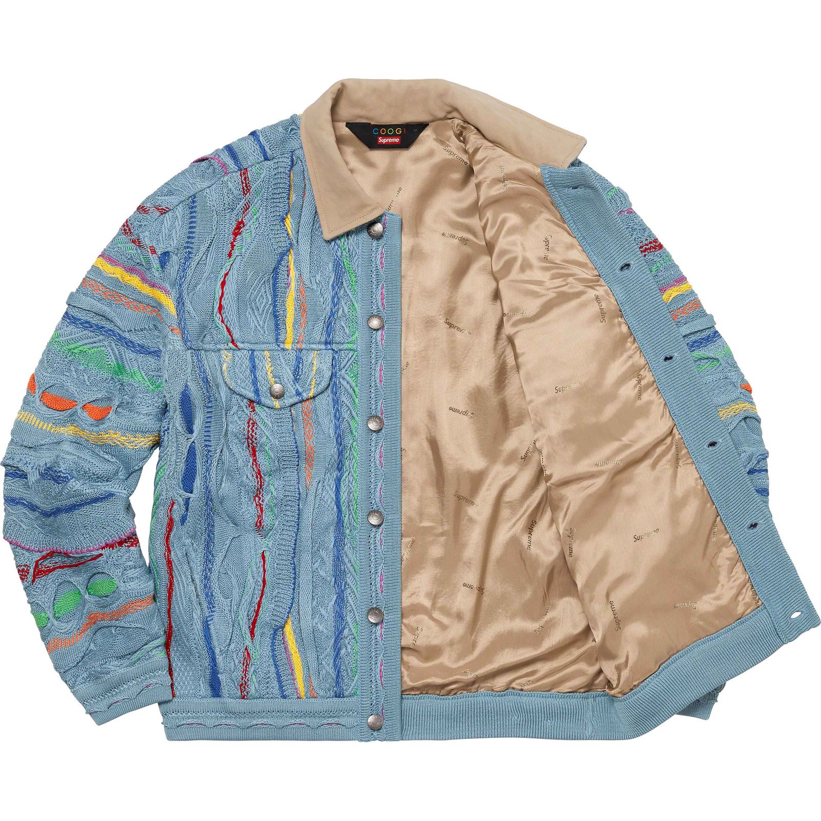 Supreme®/Coogi® Trucker Jacket