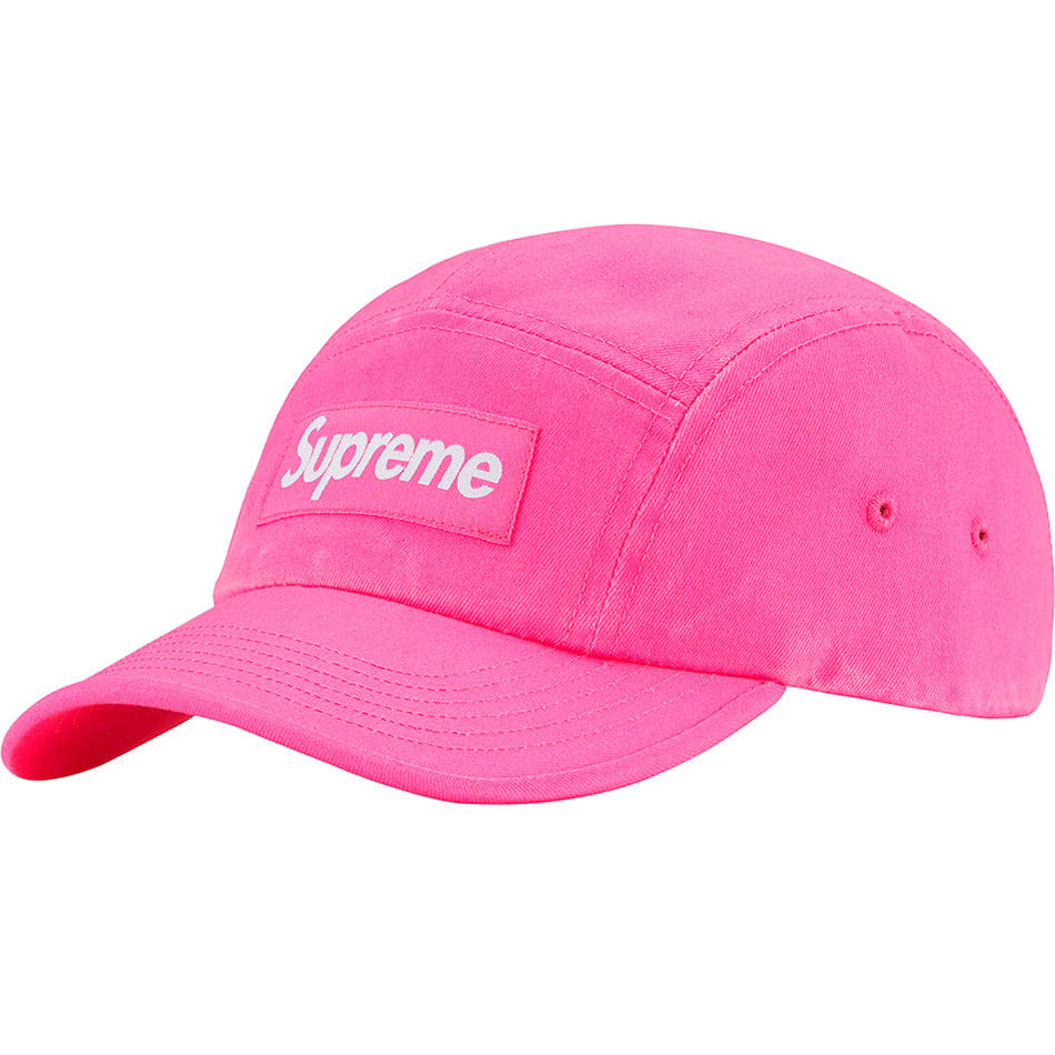 Washed Chino Twill Camp Cap