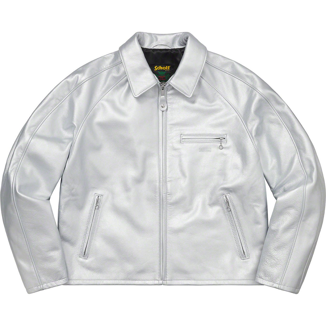 Supreme®/Schott® Leather Racer Jacket